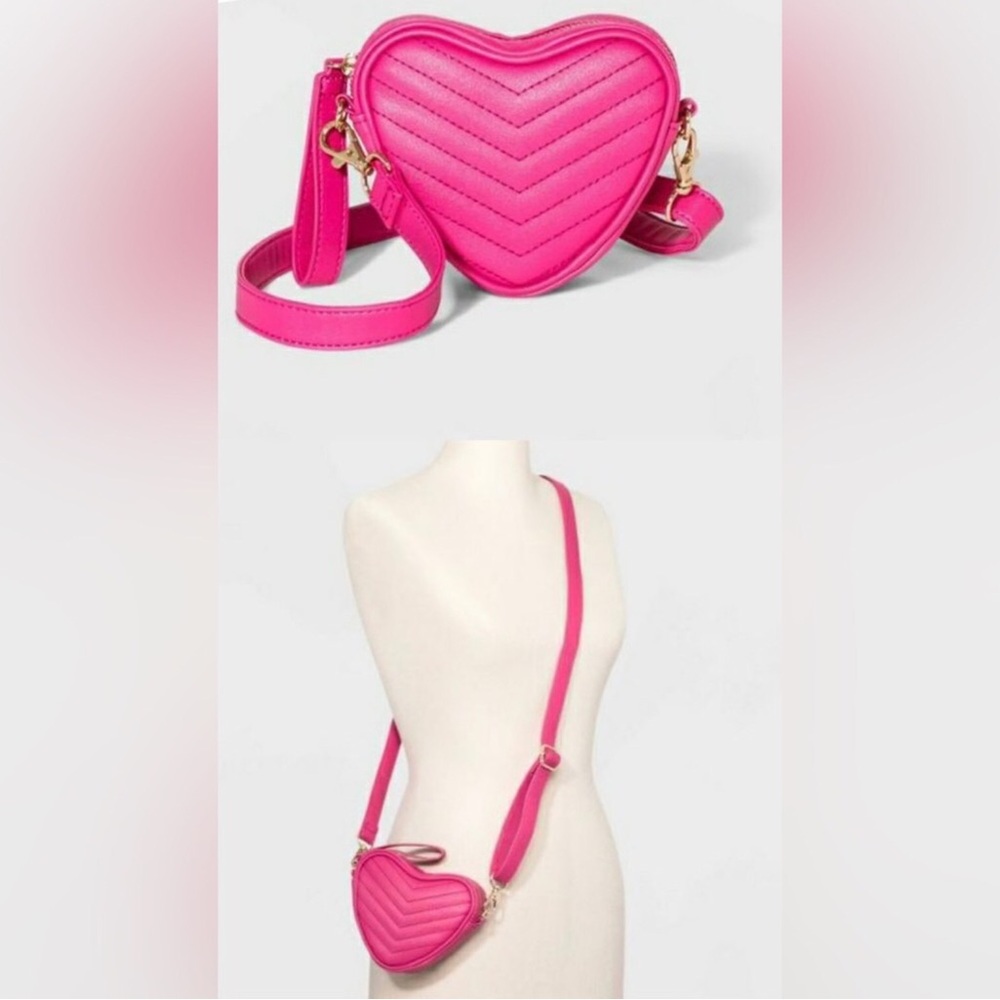 BarbieXcore Pink Heart Crossbody
